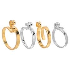 4Pcs Knitting Finger Ring: Crochet Yarn Holder for Finger- Adjustable Yarn