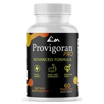 Provigoran Pro Male Performance Maximum Strength Supplement - 60 Tablets