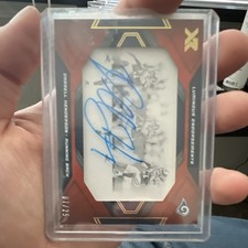 2019 Panini XR Luminous Endorsements Auto Darrell Henderson #LE-HE /25 Rams