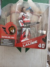 2004 Patrick Lalime McFarlane NHL Series 8 Figure Ottawa Senators White Jersey