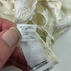 Epure Lise Charmel Bra 32B Ivory Floral Lace Underwire French Lingerie Coquette