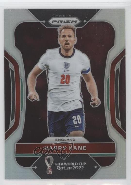 2022 Panini Prizm World Cup Qatar Silver Prizm Harry Kane #86 15p0