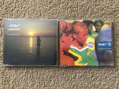 DARIO G CD SINGLES - SUNCHYME WEA130CD (1997)  CARNAVAL DE PARIS WEA162CD (1998)