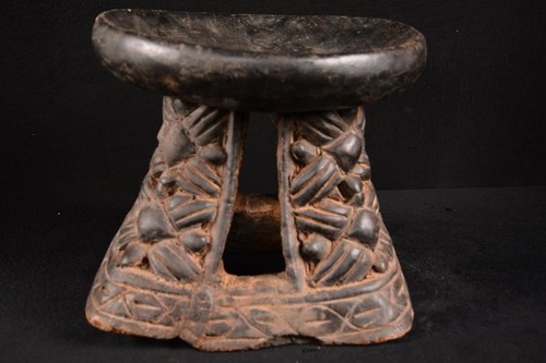 A Primitive African Bamun Stool Cameroon Antique 288 - Picture 4 of 6