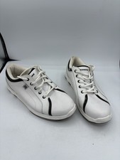 Brunswick Bowling Shoes Womens Size 9 Rave White Black Sneakers DL-001