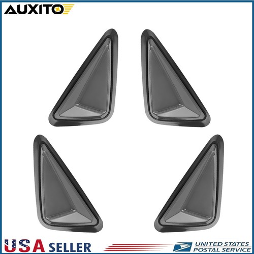 4x Smoke Flush Mount LED Turn Signal Lights For Yamaha YZF R1 R6 R6S (Front)
