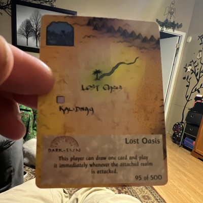 TSR Spellfire Master the Magic 4th Edition Lost Oasis Realm Card 95/500 fourth