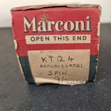 Marconi valve  KT24 used.