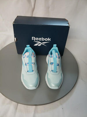 NIB Reebok XT Sprinter Slip Kid's Size 1 Sneakers School Shoes Blue Trainers