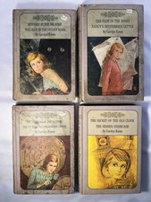 Antique 1960 Nancy Drew Mystery Story Set of 4 by Carolyn Keene Grosset Dunlap