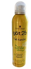 Schwarzkopf Got2b Fat-tastic Mousse 8.5 oz Collagen Thickening Discontinued HTF