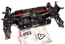 Arrma Mojave 6S BLX V3 1/7 4WD Monster Truck Slider Roller Chassis Diffs AB