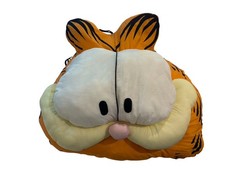Vintage Garfield Pillow Nylon Plush Kitty Cat 90s Garfield Friends Y2K