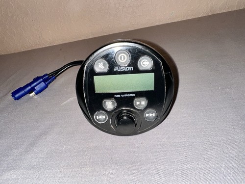 Fusion MS-WR600 Wired Marine Remote Stereo Control w/ Extension Cable (TESTED)
