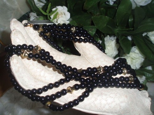 Chico's Fashionable Stunning Top Quality Designer Beaded Necklace 18" - Picture 9 of 11