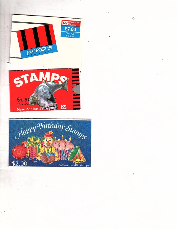 NUEVA ZELANDA COMO NUEVO FOLLETO PANEL TIRAS SELLOS 22 folletos (mb27 Foto 4 de 4