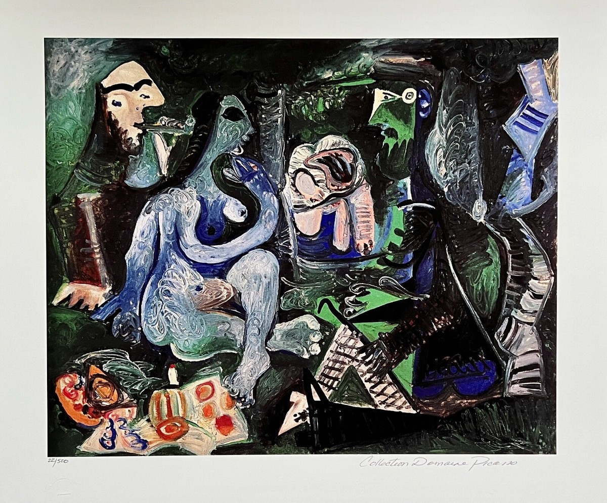 ★Backyard Markets★ PICASSO 2冊セット Pablo Picasso PICNIC GROUP Estate Signed Limited Edition Giclee 20