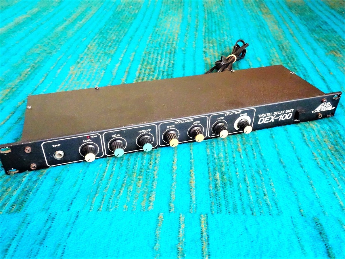 Aria DEX-100 Digital Delay Unit - Rare 80's Early Digital Delay
