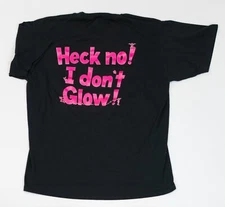 Vintage St Lucie Nuclear Power Plant Hutchinson Island T-Shirt Size XL Glow Pink