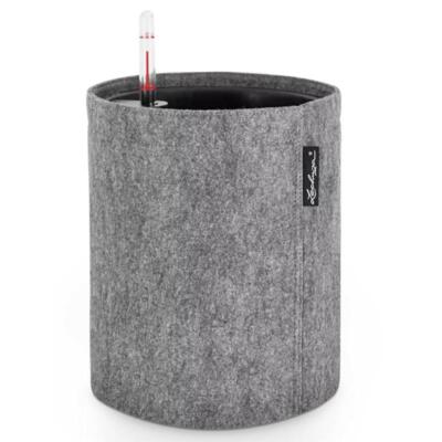 Lechuza Pflanzengefäß Trendcover 32 Felt dark grey Ø 32 cm × 33 cm