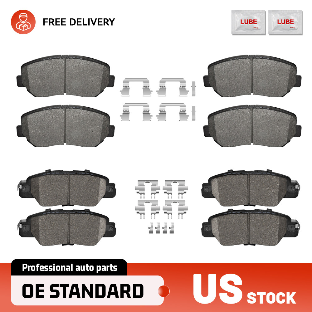 For Mazda CX-5 2016 2017 2018 2019-2023 Front & Rear Disc Ceramic Brake Pads Set