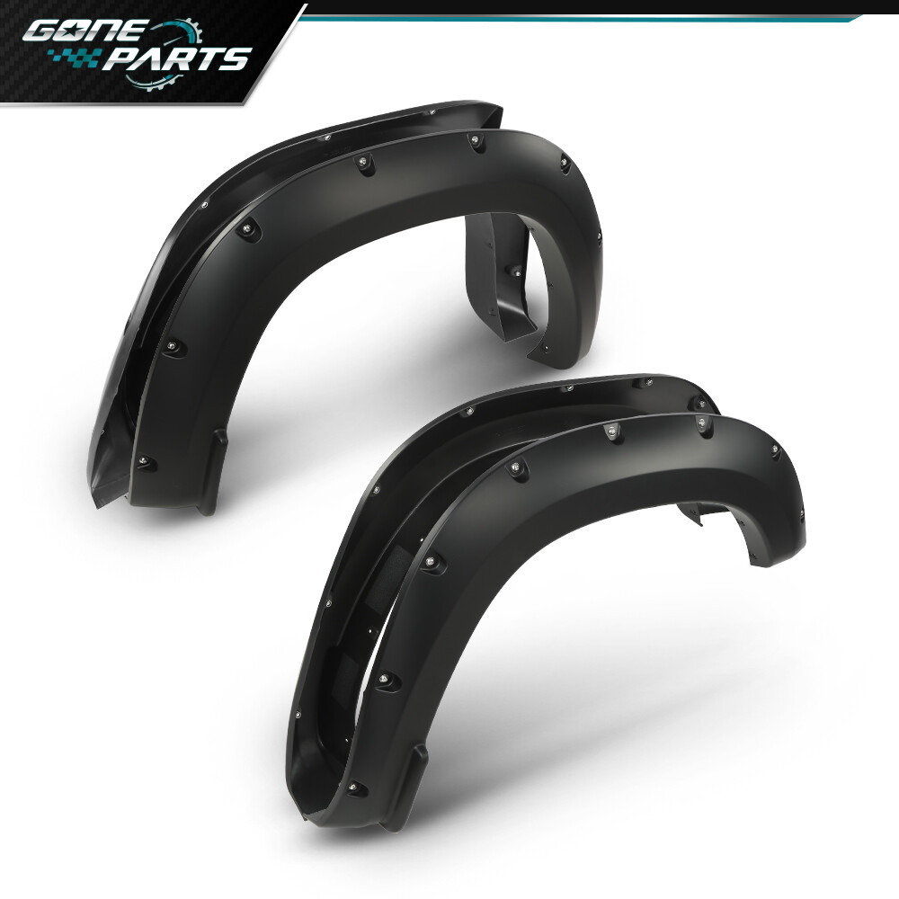 4pcs Front & Rear Fender Flares Pocket Bolt Rivet Fit For 2019-2021 Ram 1500