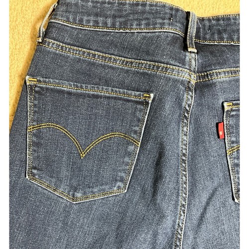 Women's Levi Strauss 721 High Rise Skinny 30 Jeans Pants Stretch 5 Pocket - Picture 6 of 8