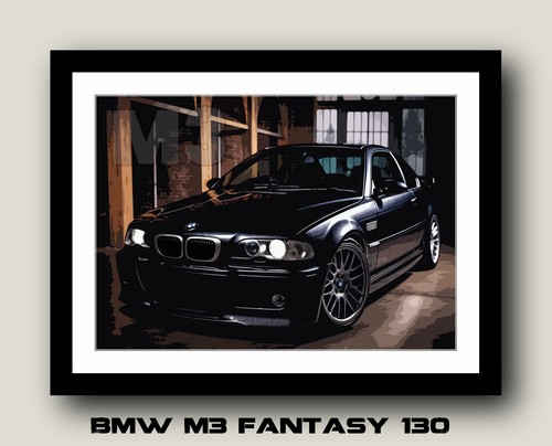 BMW M3 - 40 different CAR POSTER PRINT IMAGE A3 A4 or DIGITAL E30 E46 E36 E90 E9 - Picture 40 of 134