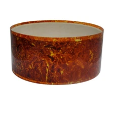6x55'' Drum Wrap 0.46mm Brown Tortoise Sheet For 5.5'' 6'' Snare Drum