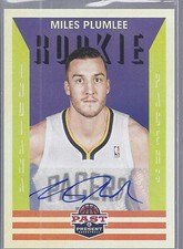 2012-13 Panini Past and Present Signatures #224 Miles Plumlee