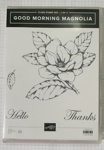 Stampin Up Good Morning Magnolia Stamp & Die Set #149298 - 10 stamps/4 Dies