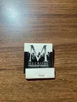 Vintage Matchbook Melrose New York Used