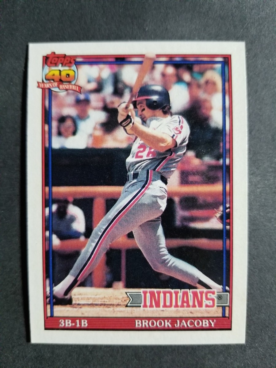 Robby商品　カードのあれ 1991 Topps BROOK JACOBY card # 47 | eBay