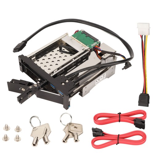 3.5in Internal Hard Drive Tray 2.5/3.5in Dual USB3.0 Up To 6Gbps Hot Swap - Picture 11 of 24