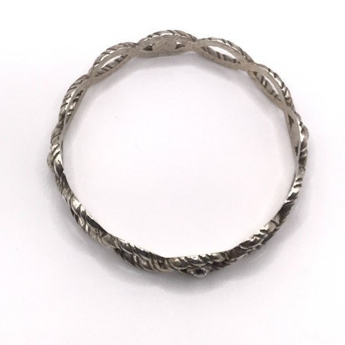 Bracciale Brighton Bracciale Corda Torta Placca Argento Cristallo Bling Boho - Foto 6 di 7