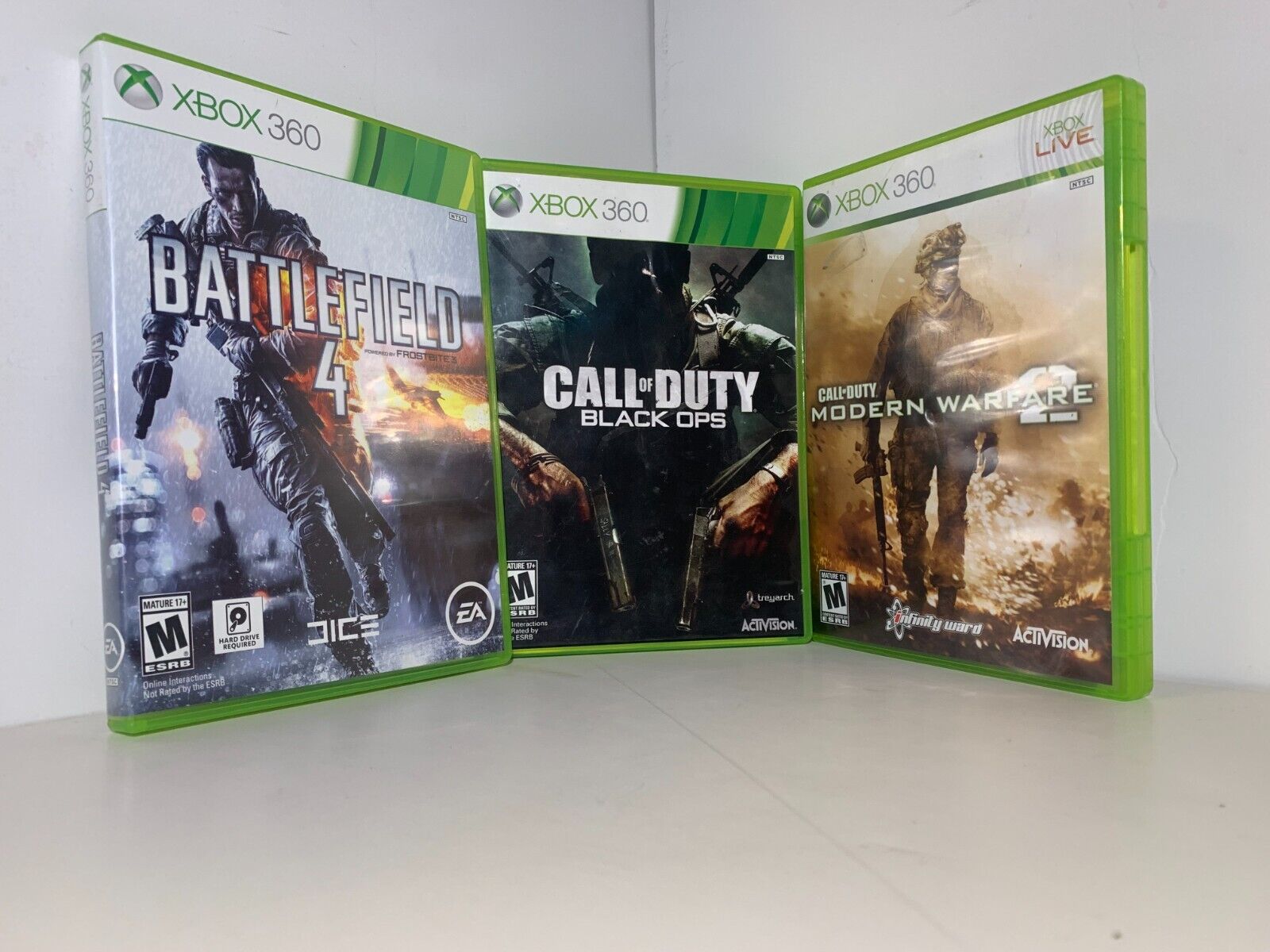 Kit 2 Jogos para Xbox 360 Originais, Batllefield 4, Call Of Duty 4 Modern  Warfare, Jogo de Videogame Xbox 360 Ea / Activision Usado 82638386