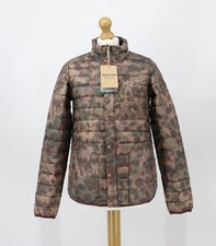 Burton Evergreen Insulated Collar Down Jacket Moss Camo/floral Rrp £190 Kl