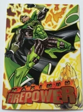 1996 Fleer SkyBox DC Outburst Maximum Fire Power Card #15 of 20 Parallax