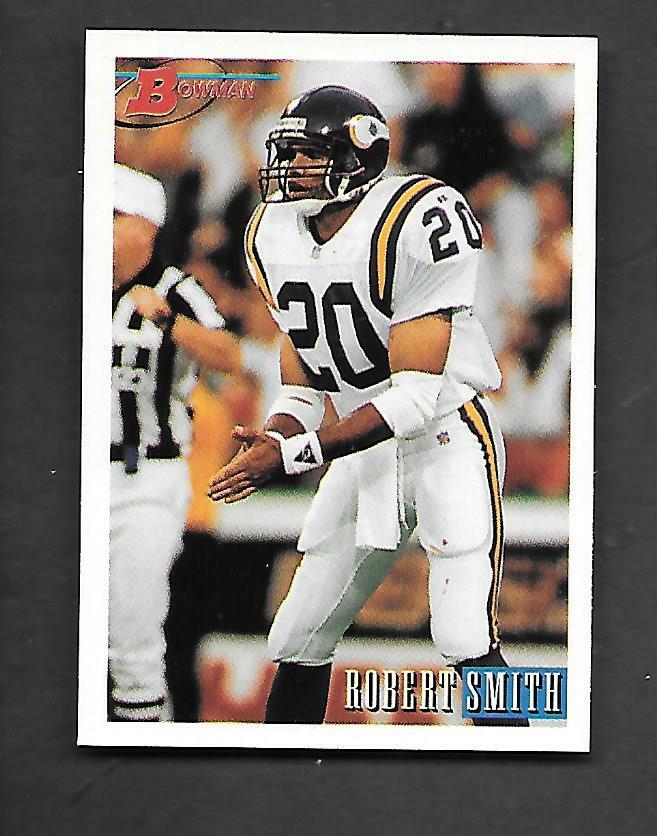 ROBERT SMITH 1993 BOWMAN ROOKIE #378 MINNESOTA VIKINGS