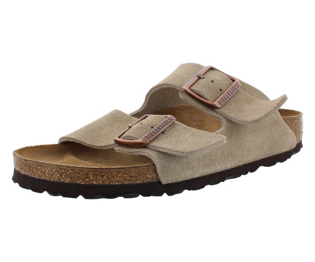 birkenstock arizona taupe suede sale