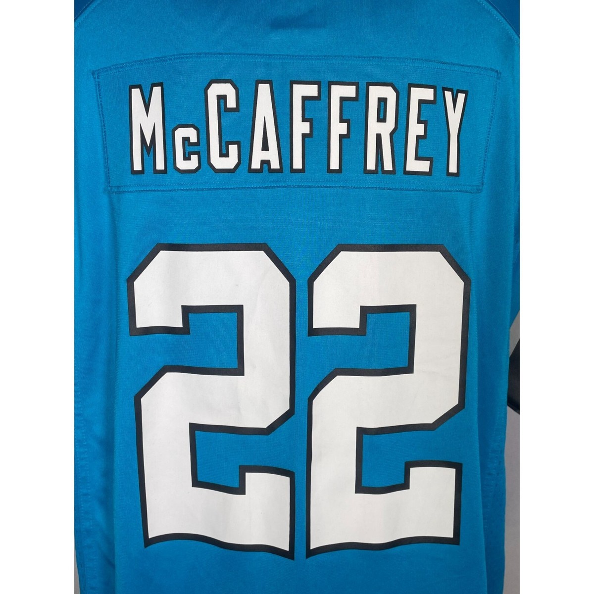 Christian McCaffrey #22 Carolina Panthers NFL NIKE Blue Game