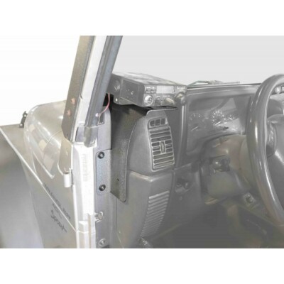 Steinjager Fits Jeep TJ Wrangler CB Dash Mount Holder 1997 to 2006 YJ0050203