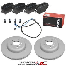 ADATTO PER BMW SERIE 5 520D M SPORT MK7 (G30) DISCHI FRENO RIVESTITI ANTERIORI E PASTIGLIE BREMBO