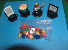Trivial Pursuit 90s Time Capsule Game Replacement pieces pie wedges K Cobain  wB