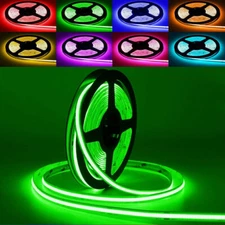 COB LED Strip Lights 480LEDs/M Flexible Cabinet TV Back Room Motor Sign Decor