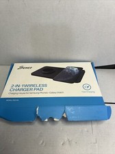 Seneo 2 in 1 Wireless Charging Pad Dock w/ iW...