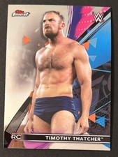 2021 Topps Finest WWE Base #97 Timothy Thatcher RC Rookie