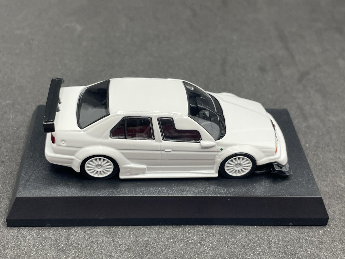 Kyosho 1/64 Alfa Romeo collection4 155 V6 TI White diecast model