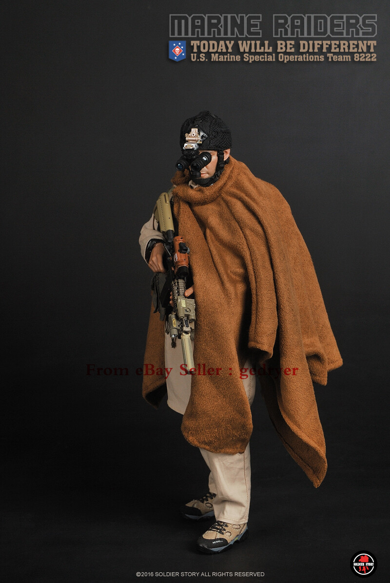 1/6 SS SoldierStory 094 US Marine Corps Special Squad Action