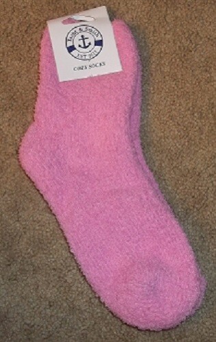 NWT 1 Pair Fuzzy Fluffy Socks 7 Colors U Choose by Yacht & Smith - Picture 2 of 8